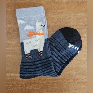 Alpaca socks Llama with scarf size Women’s S/M 5-8